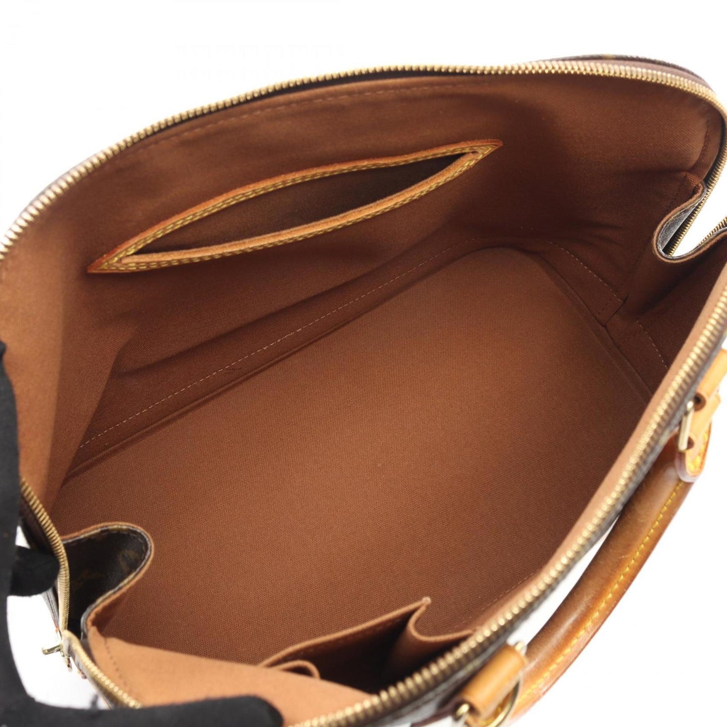 Louis Vuitton Brown Pvc Leather Handbag (Pre-Owned)