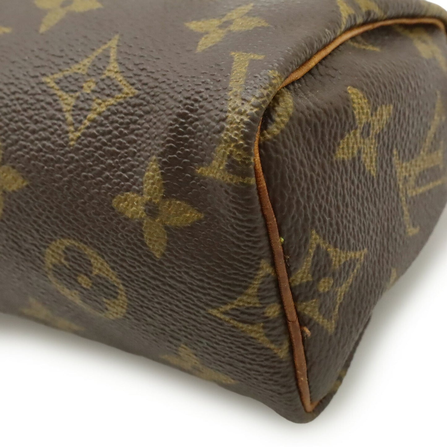 Louis Vuitton Brown Pvc Handbag Pouch (Pre-Owned)