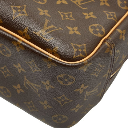 Louis Vuitton Brown Pvc Leather Handbag (Pre-Owned)