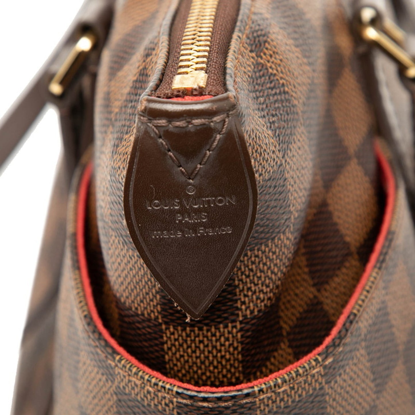 Louis Vuitton Brown Pvc Leather Shoulder Bag Tote Bag (Pre-Owned)