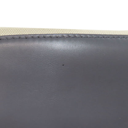 Balenciaga Gray White Canvas Tote Bag (Pre-Owned)