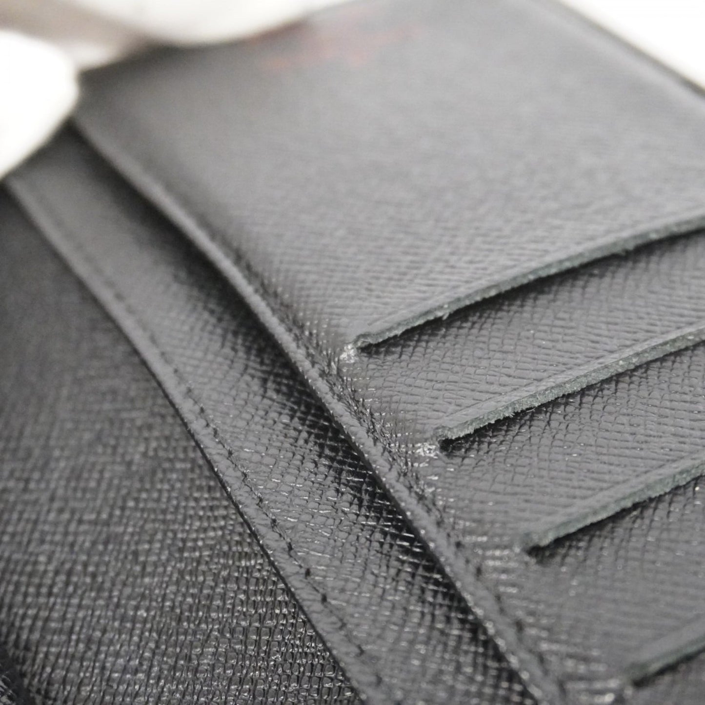 Louis Vuitton Noir Wallet (Bi-Fold) (Pre-Owned)