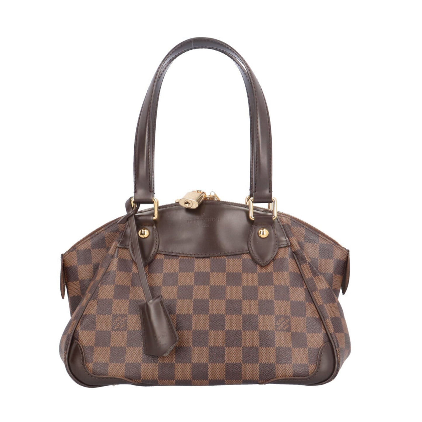 Louis Vuitton Brown Damier Canvas Handbag (Pre-Owned)