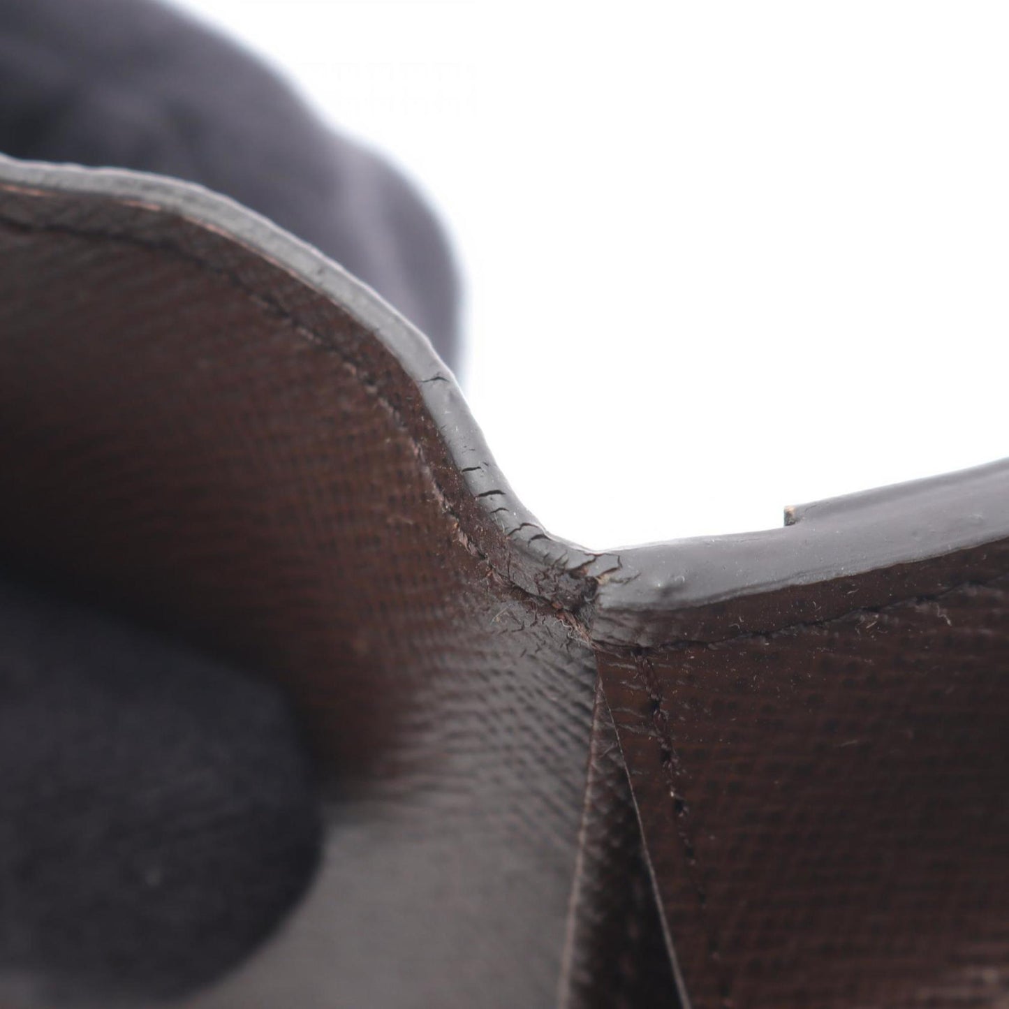 Louis Vuitton Brown Damier Canvas Pvc Leather Long Wallet (Bi-Fold) (Pre-Owned)