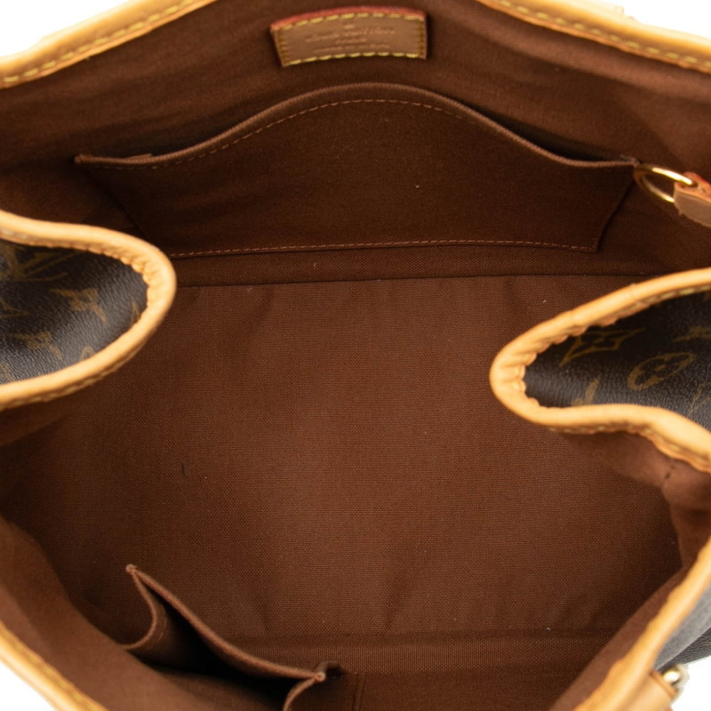 Louis Vuitton Brown Pvc Leather Handbag Tote Bag (Pre-Owned)