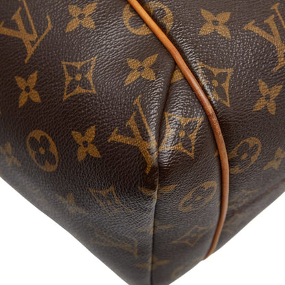 Louis Vuitton Brown Pvc Leather Shoulder Bag Tote Bag (Pre-Owned)