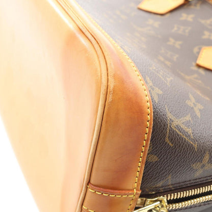 Louis Vuitton Brown Pvc Leather Handbag (Pre-Owned)