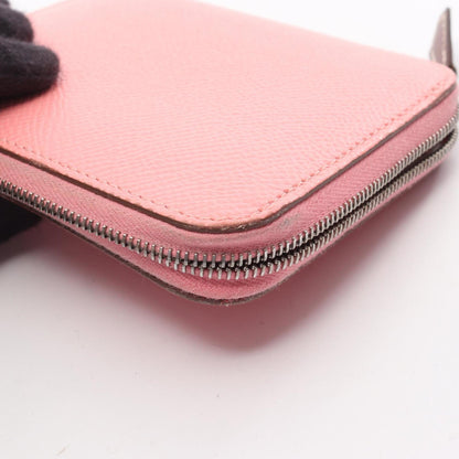 Hermes Pink Rose Confetti Leather Middle Wallet (Bi-Fold) (Pre-Owned)