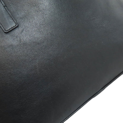 Salvatore Ferragamo Black Leather Tote Bag (Pre-Owned)