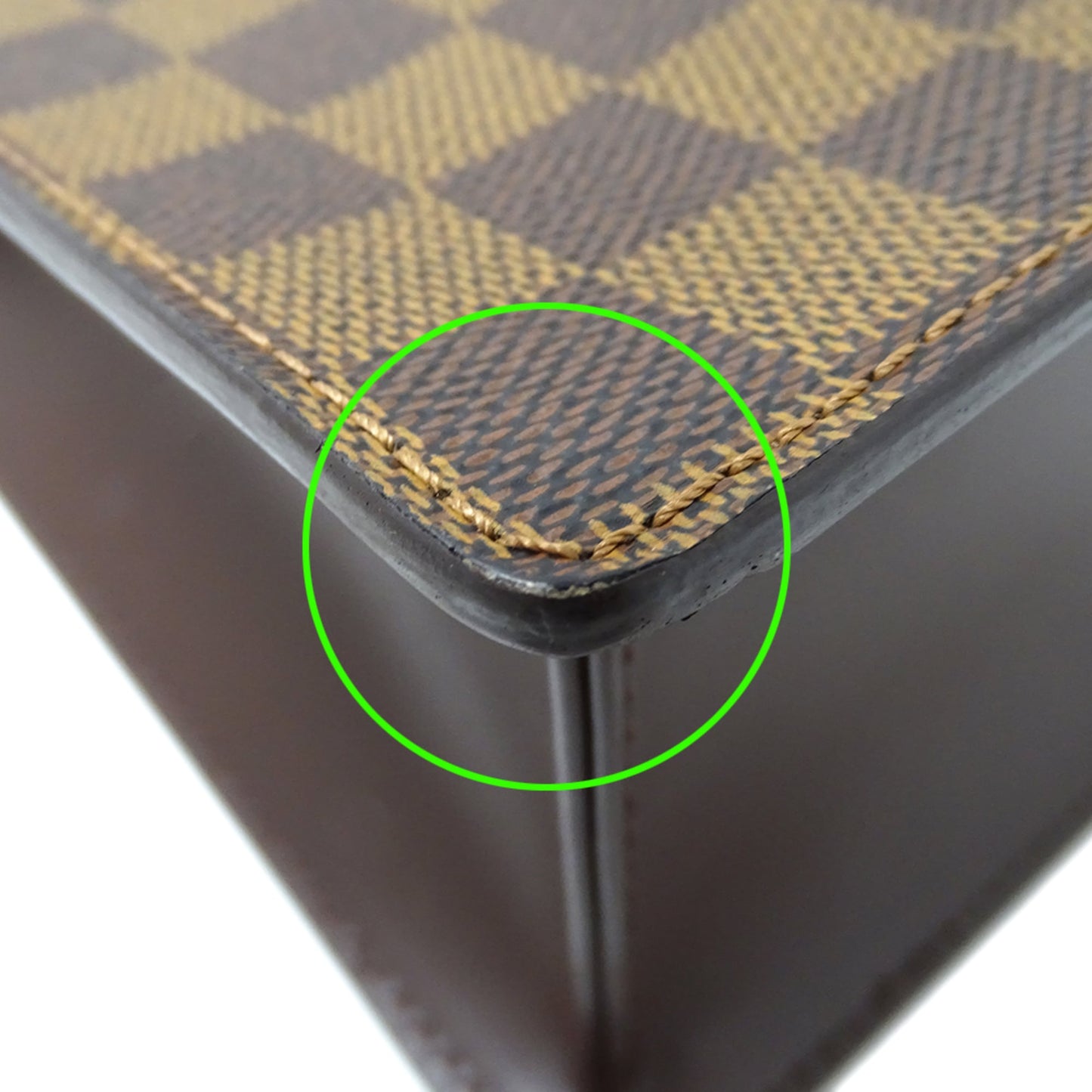 Louis Vuitton Brown Damier Canvas Damier Canvas Handbag Tote Bag (Pre-Owned)