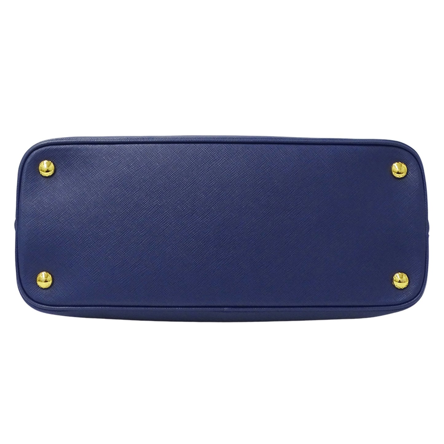 Prada Blue Saffiano Triangle Handbag Shoulder Bag (Pre-Owned)