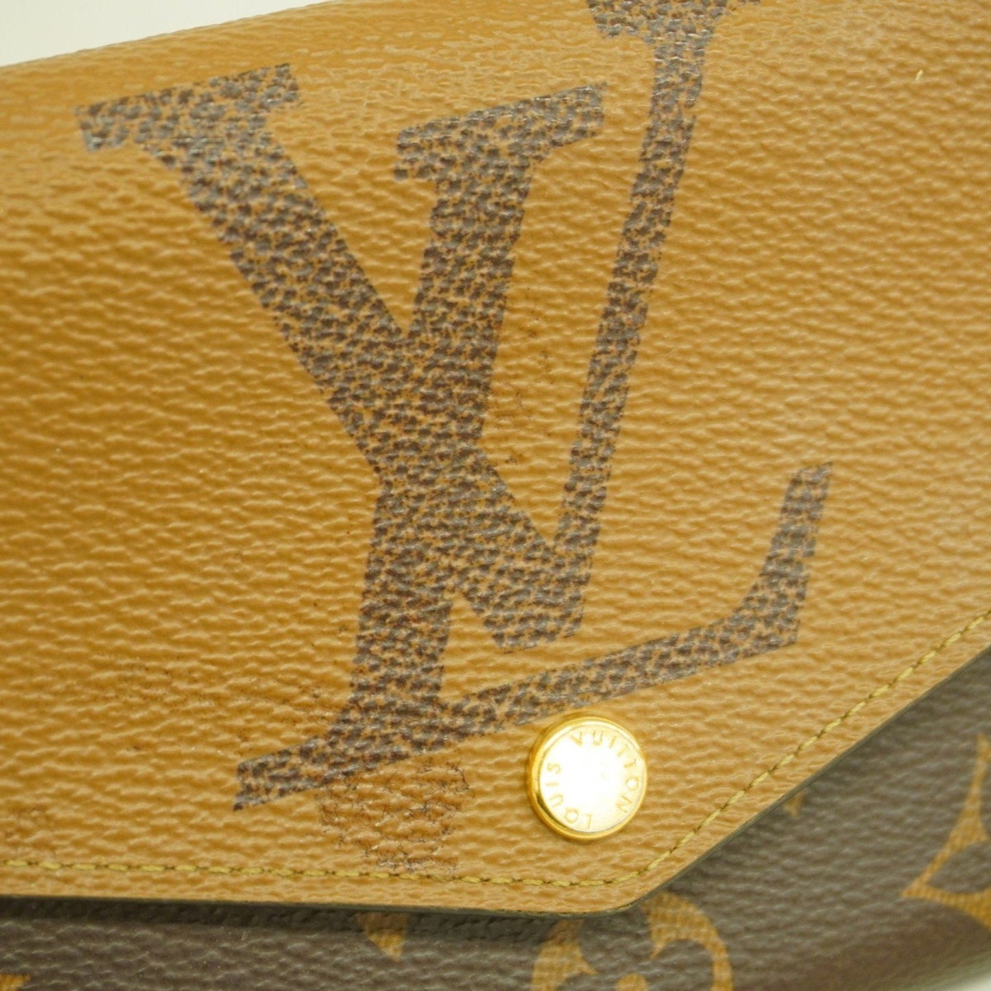Louis Vuitton Brown Long Wallet (Bi-Fold) (Pre-Owned)