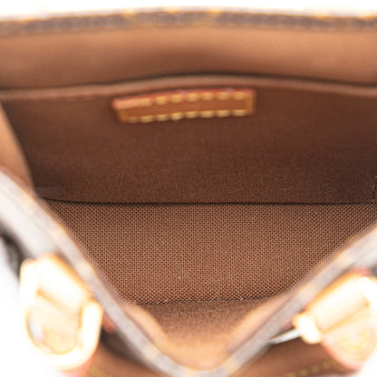 Louis Vuitton Brown Pvc Leather Handbag Shoulder Bag (Pre-Owned)