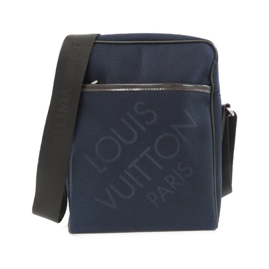 Louis Vuitton Matte Silver Canvas Shoulder Bag (Pre-Owned)