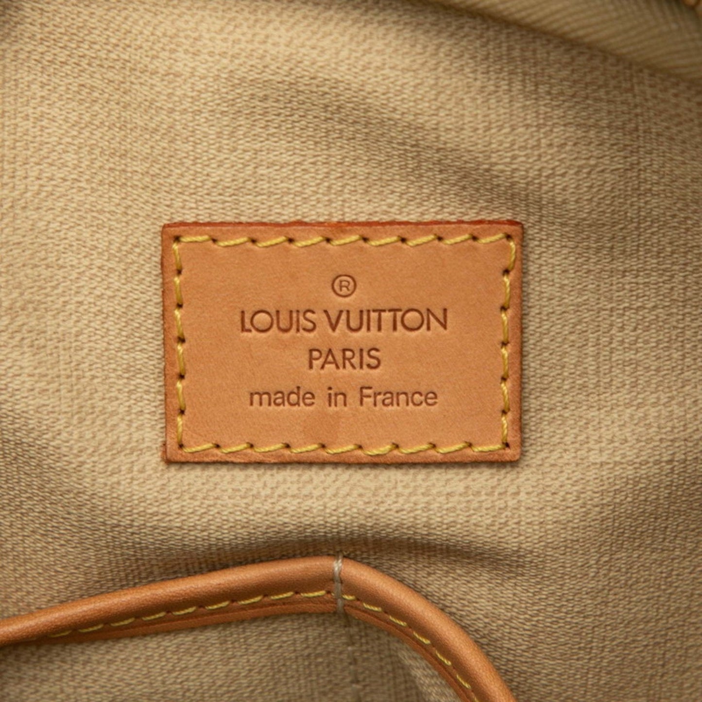 Louis Vuitton Brown Pvc Leather Handbag (Pre-Owned)