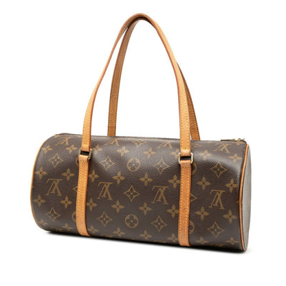 Louis Vuitton Brown Pvc Leather Handbag (Pre-Owned)