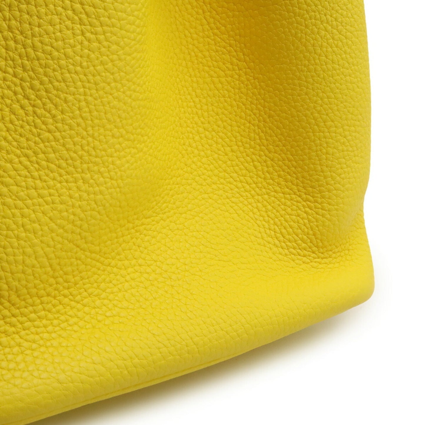 Hermes Picotin Lime Taurillon Clemence Leather Handbag Tote Bag (Pre-Owned)