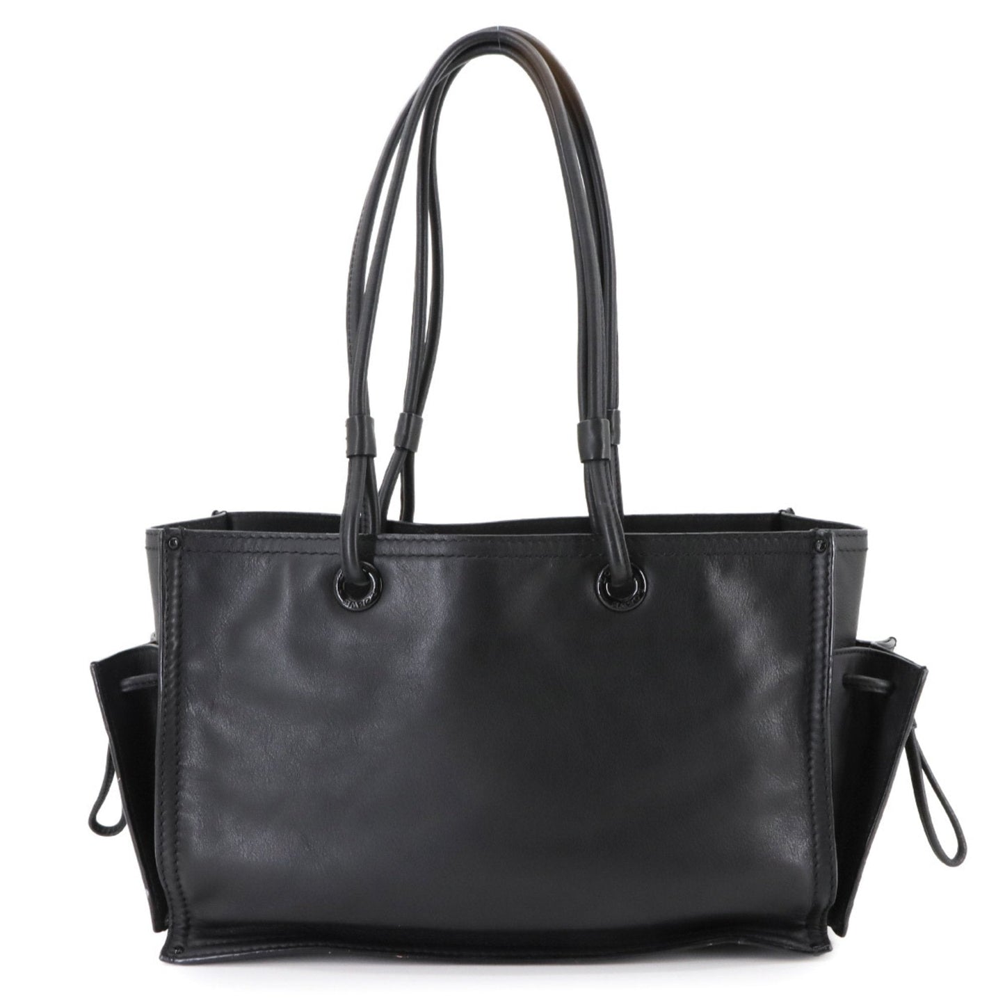Loewe Black Leather Tote Bag (Pre-Owned)