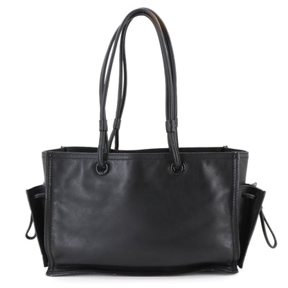 Loewe Black Leather Tote Bag (Pre-Owned)