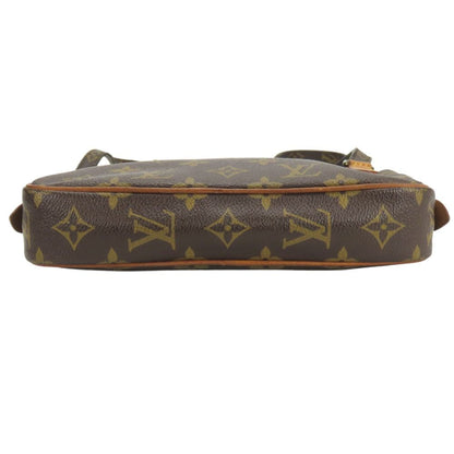 Louis Vuitton Brown Monogram Pochette Shoulder Bag (Pre-Owned)