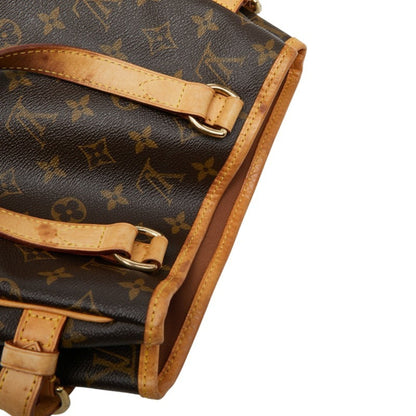 Louis Vuitton Brown Pvc Leather Handbag (Pre-Owned)