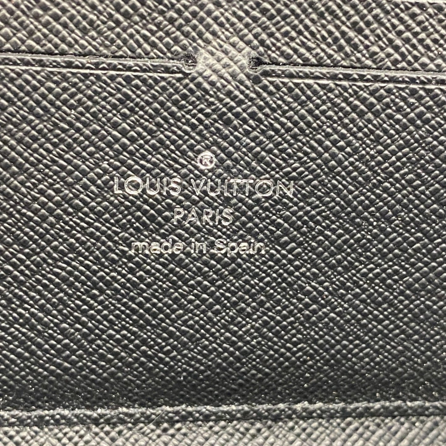 Louis Vuitton Noir Long Wallet (Bi-Fold) (Pre-Owned)