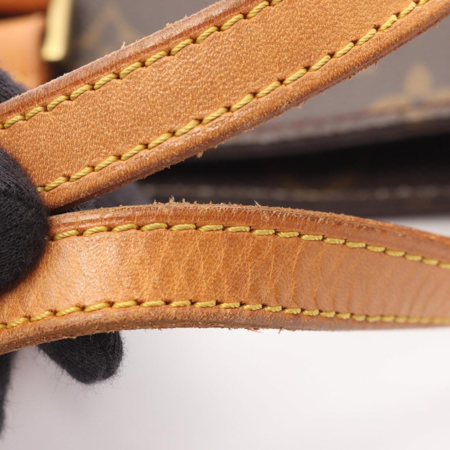 Louis Vuitton Brown Pvc Leather Handbag (Pre-Owned)