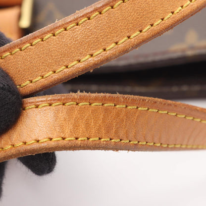 Louis Vuitton Brown Pvc Leather Handbag (Pre-Owned)