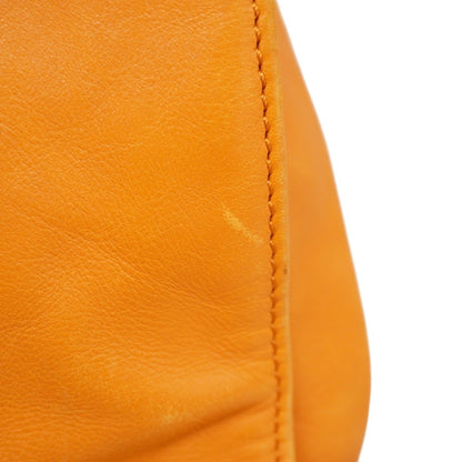 Chanel Orange Leather Tote Bag (Pre-Owned)