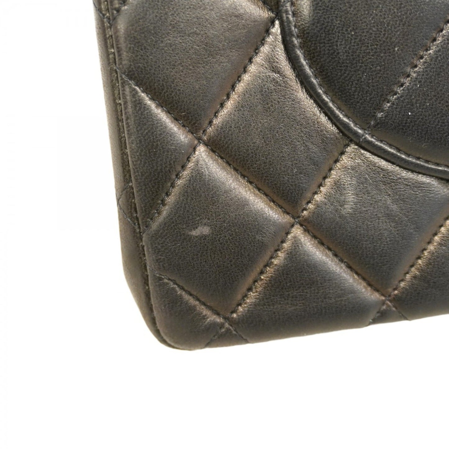 Chanel Black Leather Shoulder Bag (Pre-Owned)