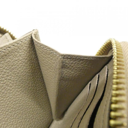 Louis Vuitton Tourterelle Leather Long Wallet (Bi-Fold) (Pre-Owned)