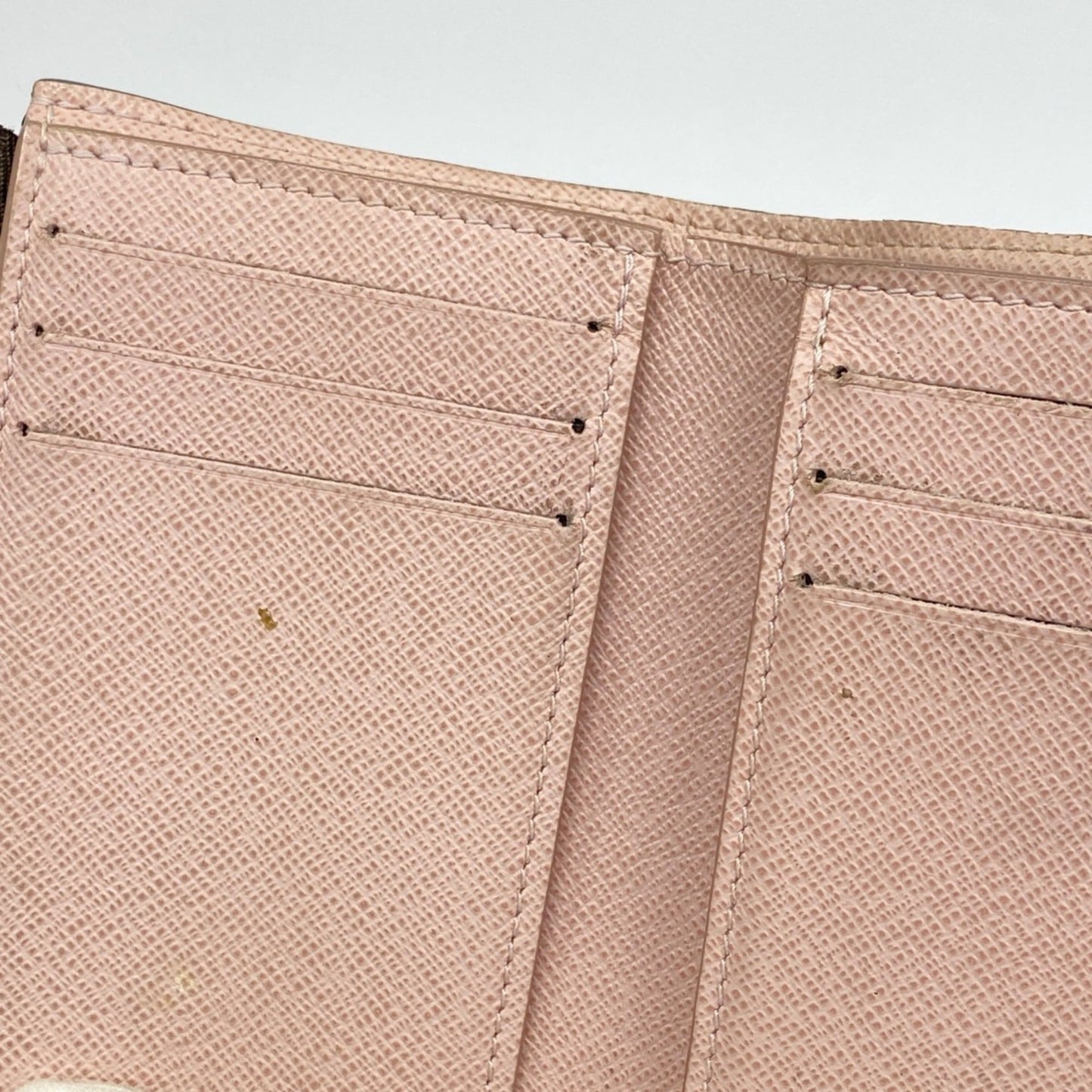 Louis Vuitton Brown Rose Ballerine Wallet (Tri-Fold) (Pre-Owned)