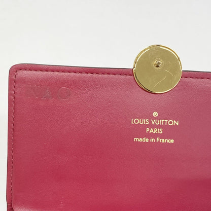 Louis Vuitton Brown Fuchsia Wallet (Bi-Fold) (Pre-Owned)