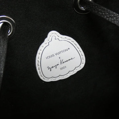 Louis Vuitton Black Leather Shoulder Bag (Pre-Owned)