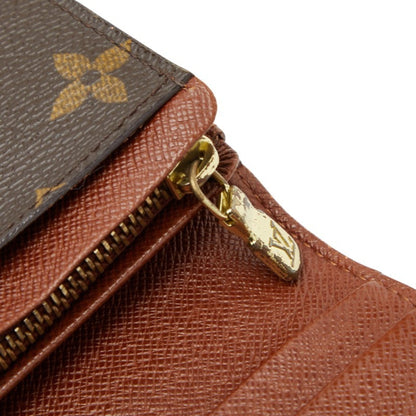 Louis Vuitton Brown Pvc Leather Wallet (Bi-Fold) (Pre-Owned)