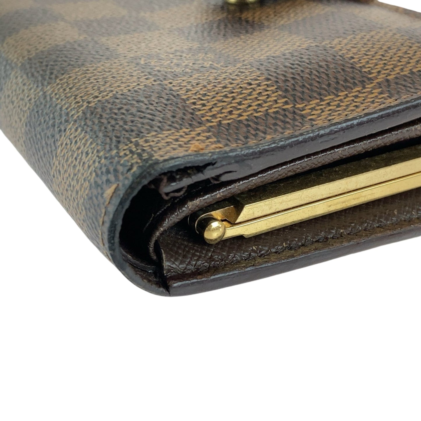 Louis Vuitton Brown Pvc Wallet (Bi-Fold) (Pre-Owned)