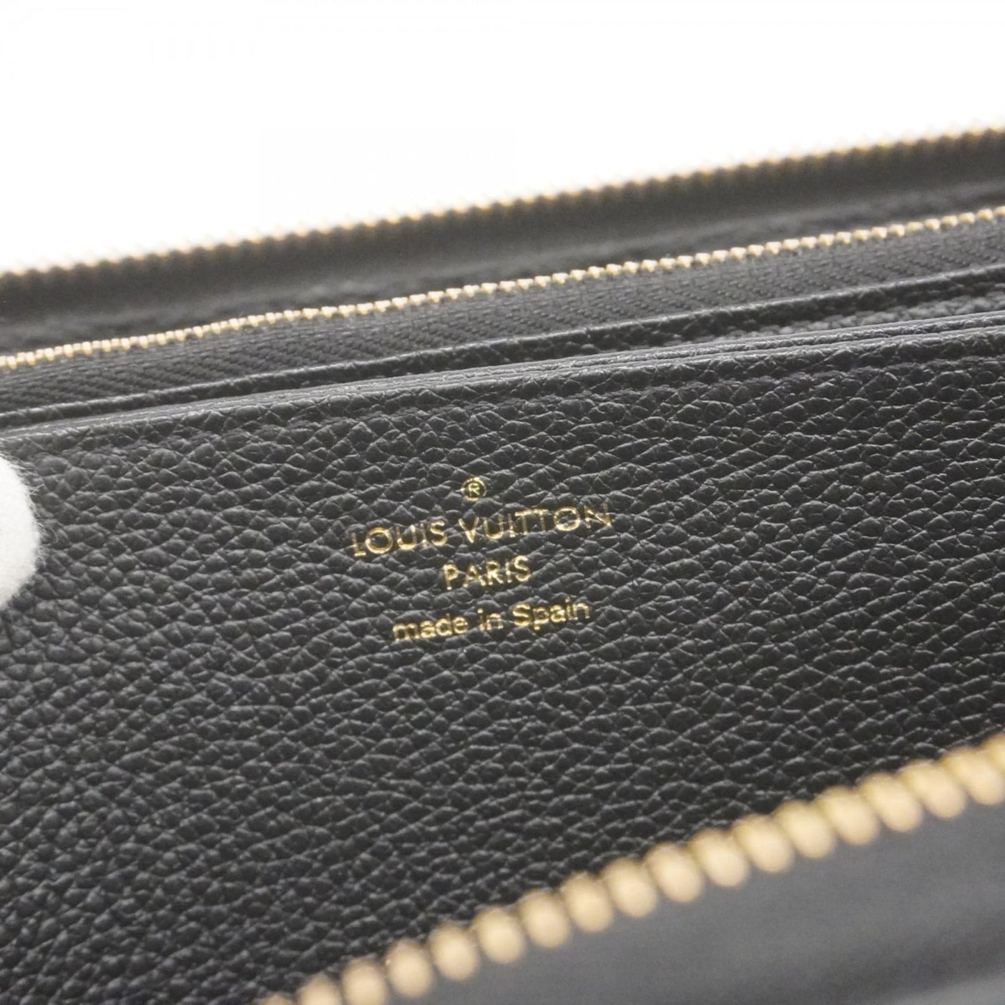 Louis Vuitton Noir Long Wallet (Bi-Fold) (Pre-Owned)