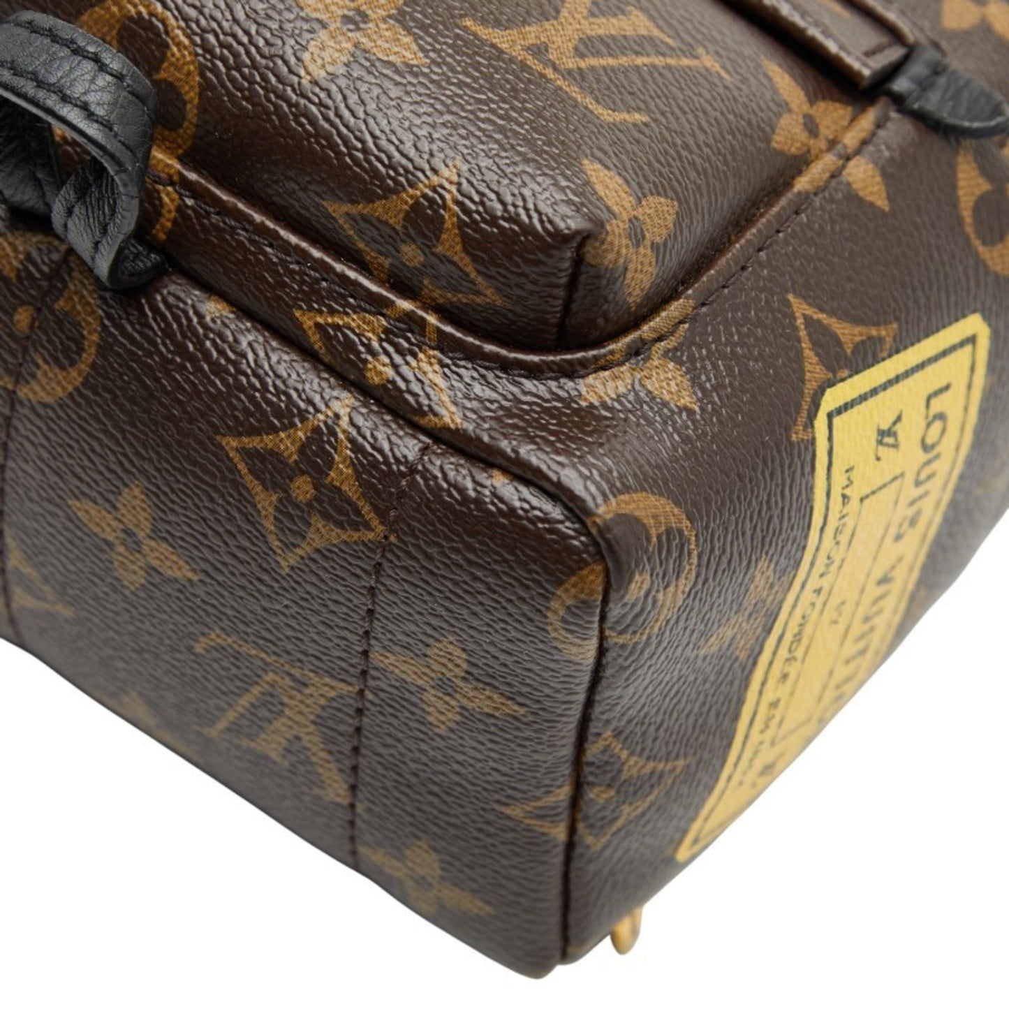 Louis Vuitton Brown Multi-Color Pvc Leather Backpack (Pre-Owned)