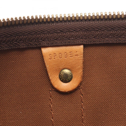 Louis Vuitton Brown Pvc Leather Boston Bag (Pre-Owned)