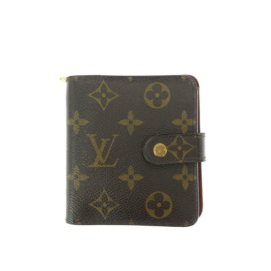 Louis Vuitton Brown Monogram Monogram Wallet (Bi-Fold) (Pre-Owned)
