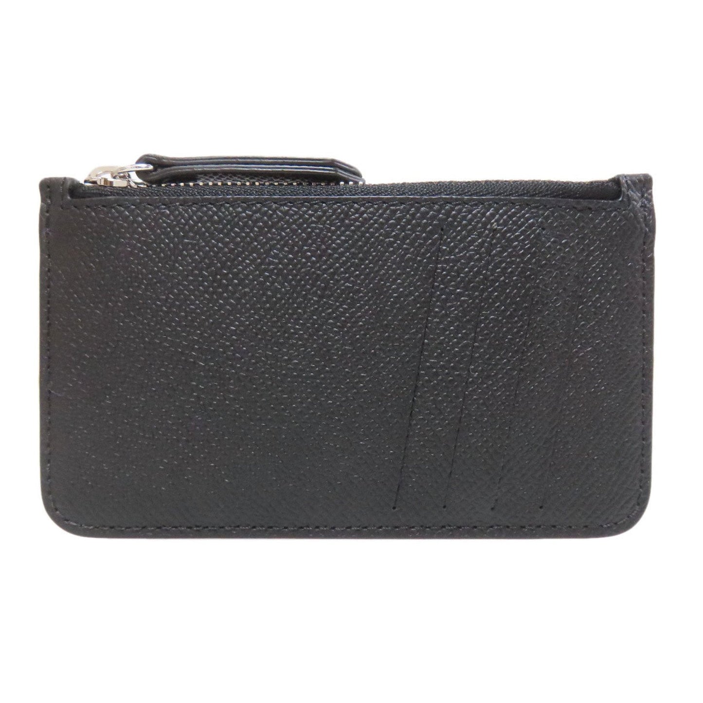 Maison Margiela Black Leather Coin Purse/Coin Case (Pre-Owned)