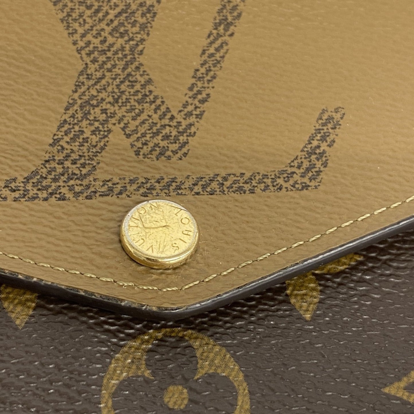 Louis Vuitton Brown Long Wallet (Bi-Fold) (Pre-Owned)