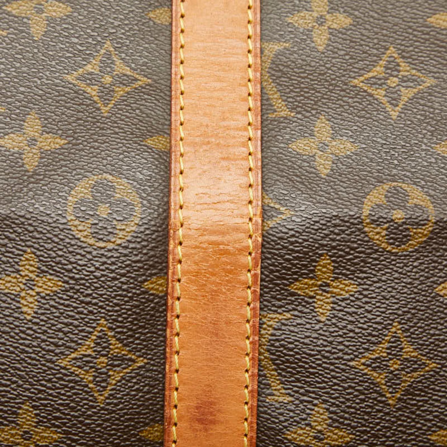 Louis Vuitton Brown Pvc Leather Boston Bag (Pre-Owned)