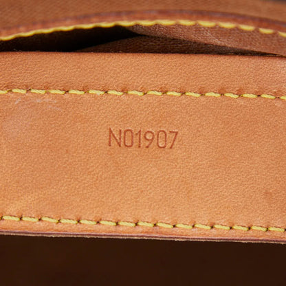 Louis Vuitton Brown Pvc Leather Boston Bag Shoulder Bag (Pre-Owned)