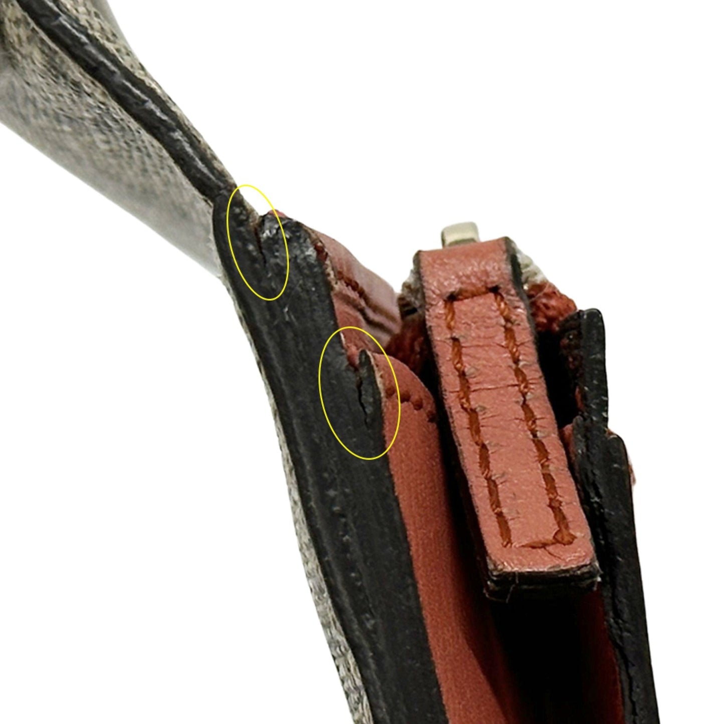 Gucci Brown Red Color Gg Supreme Wallet (Tri-Fold) (Pre-Owned)