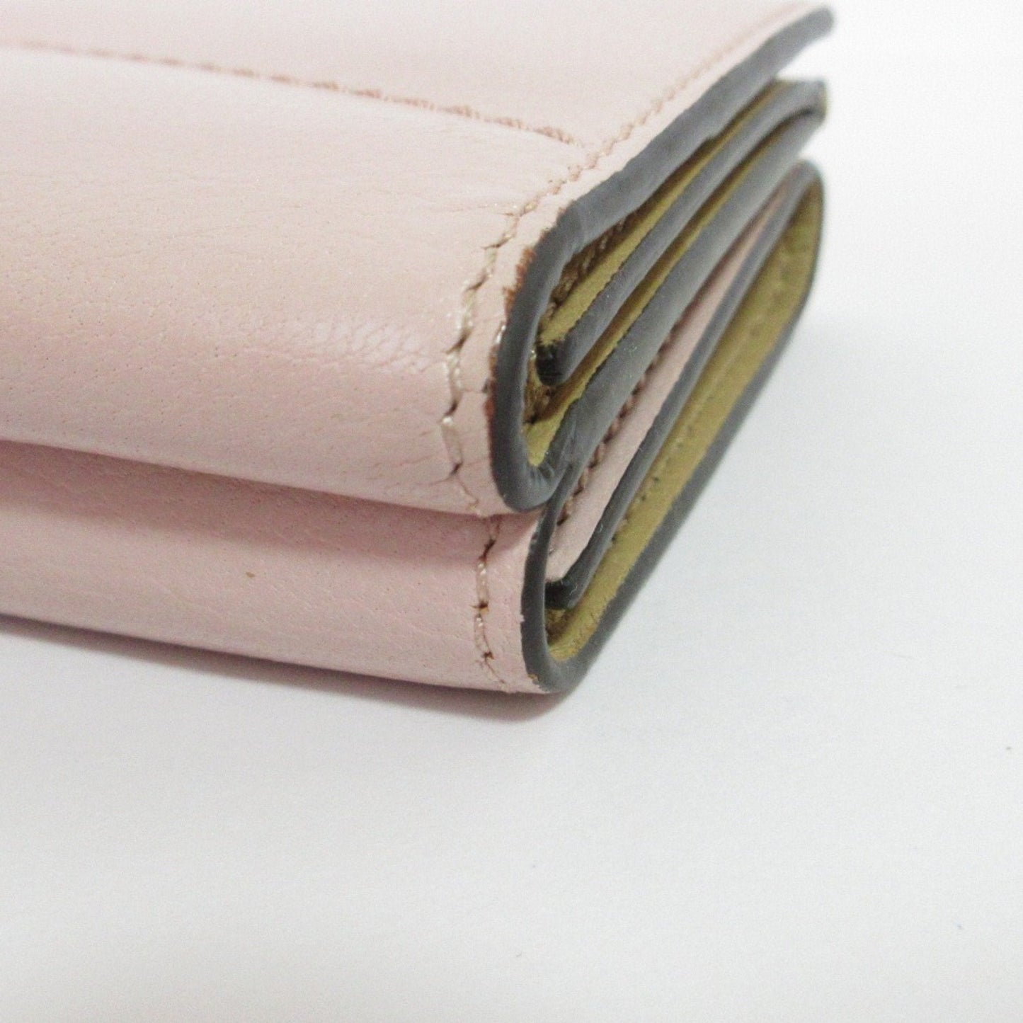 Givenchy Orange Pink Wallet (Tri-Fold) (Pre-Owned)