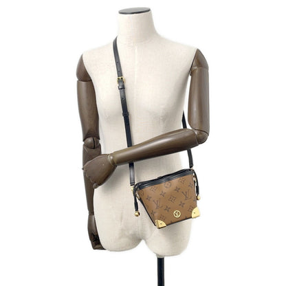 Louis Vuitton Brown Noir Monogram Reverse Shoulder Bag (Pre-Owned)