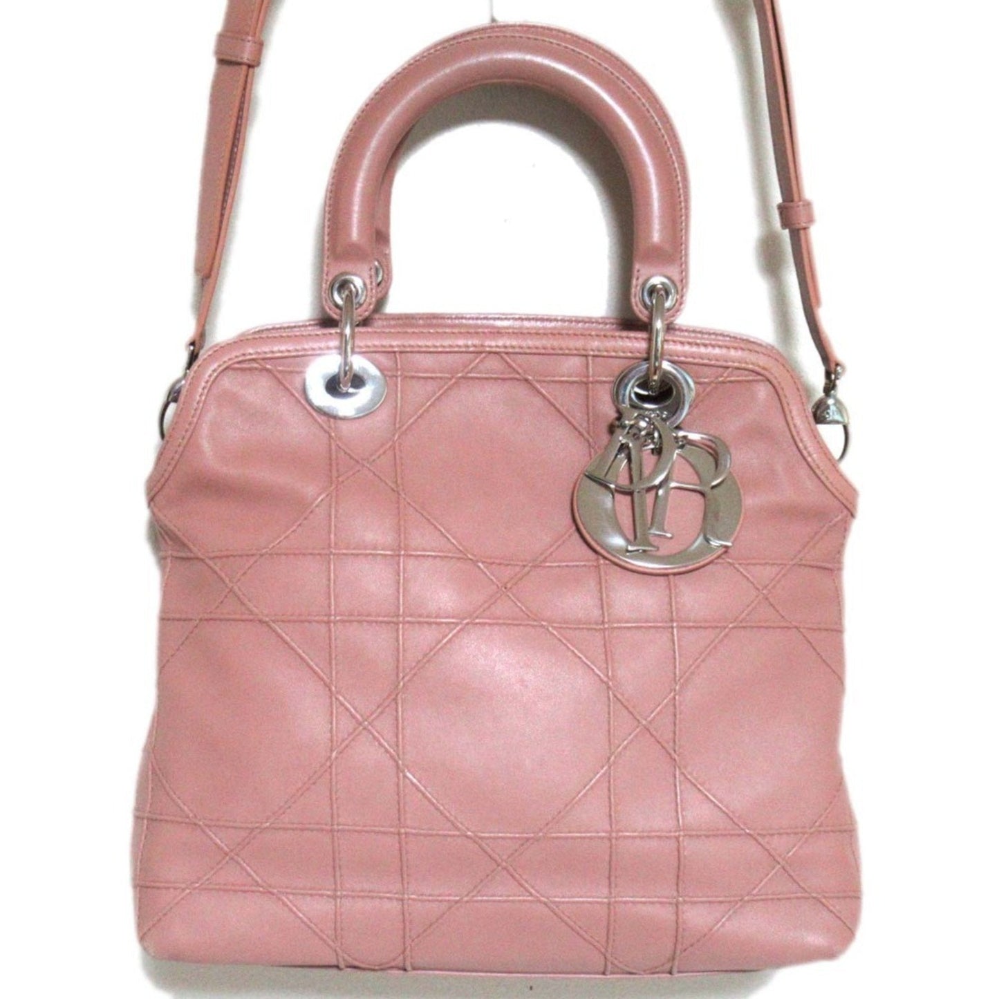 Christian Dior Pink Handbag Shoulder Bag (Pre-Owned)