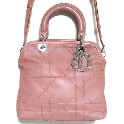 Christian Dior Pink Handbag Shoulder Bag (Pre-Owned)