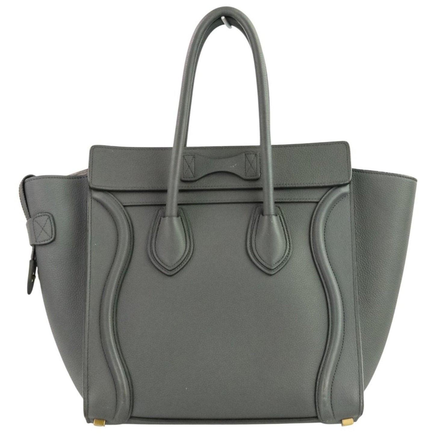 Celine Gray Leather Tote Bag (Pre-Owned)